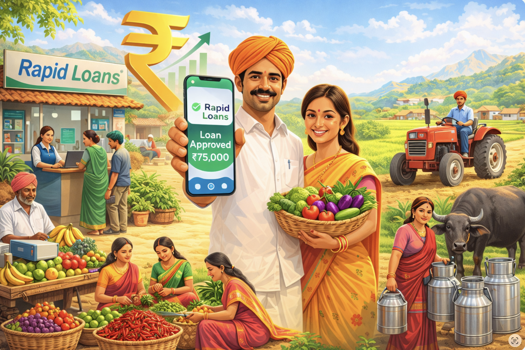 Rapid Rabbit Loans Rapid Loans - Modern Banking Correspondent | Empowering Rural India
